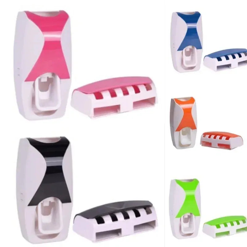 Organizador de Cepillos con Dispensador de Pasta Dental