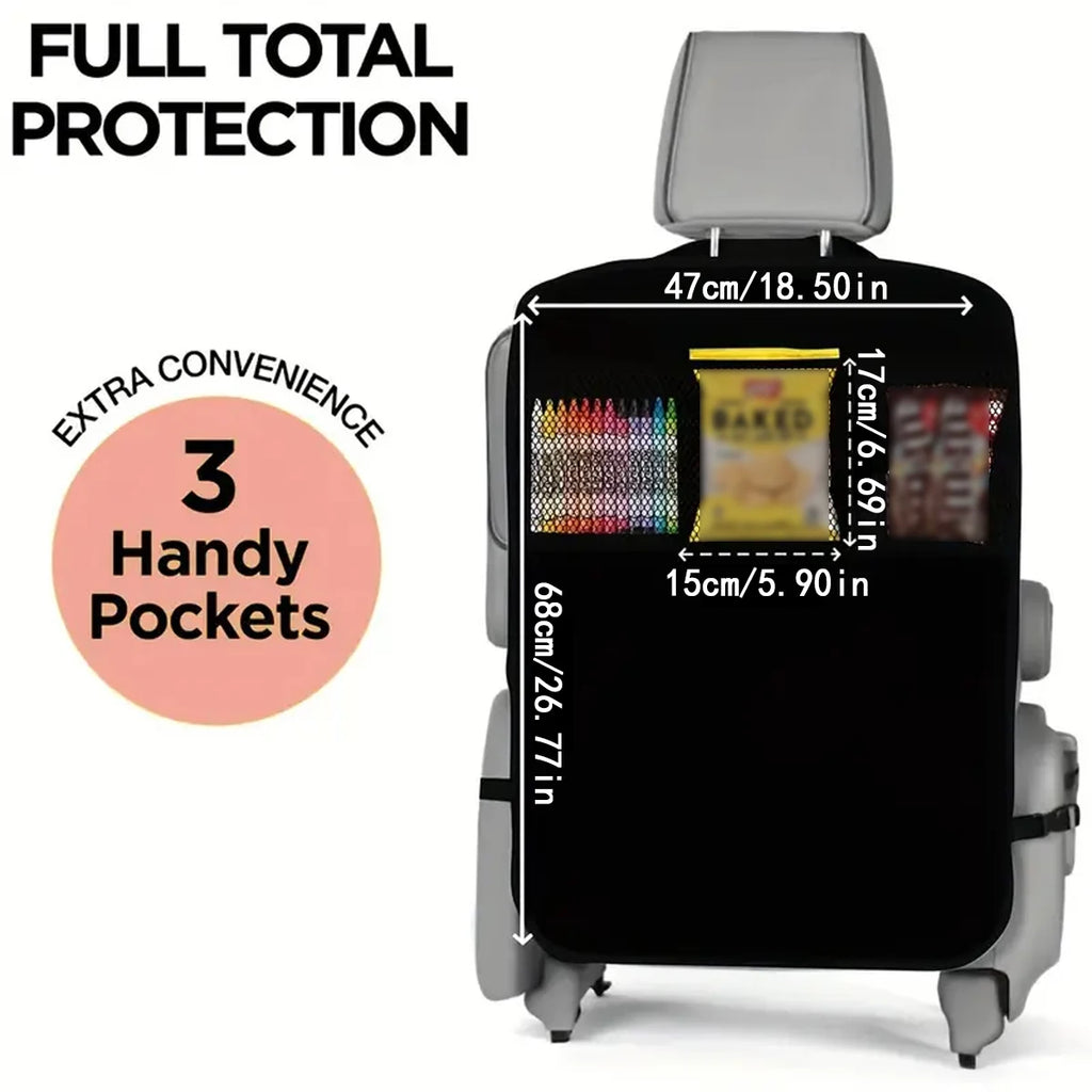 Funda de Asiento Trasero con Bolsillos Impermeable