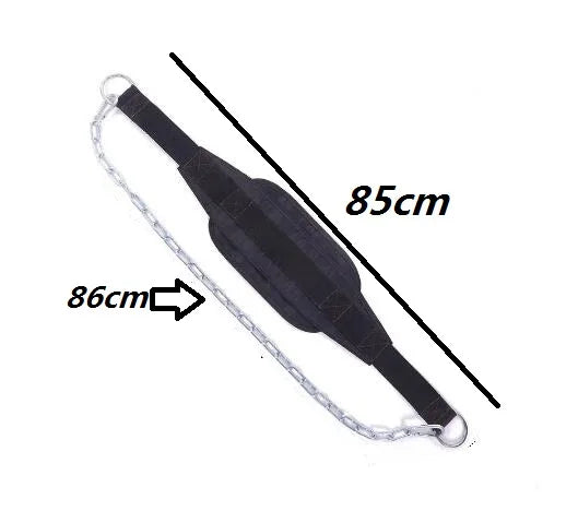 Cinturón de Dip con Cadena para Entrenamiento con Peso