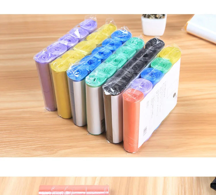 Bolsas de Basura Resistentes en Rollo, Pack de 5