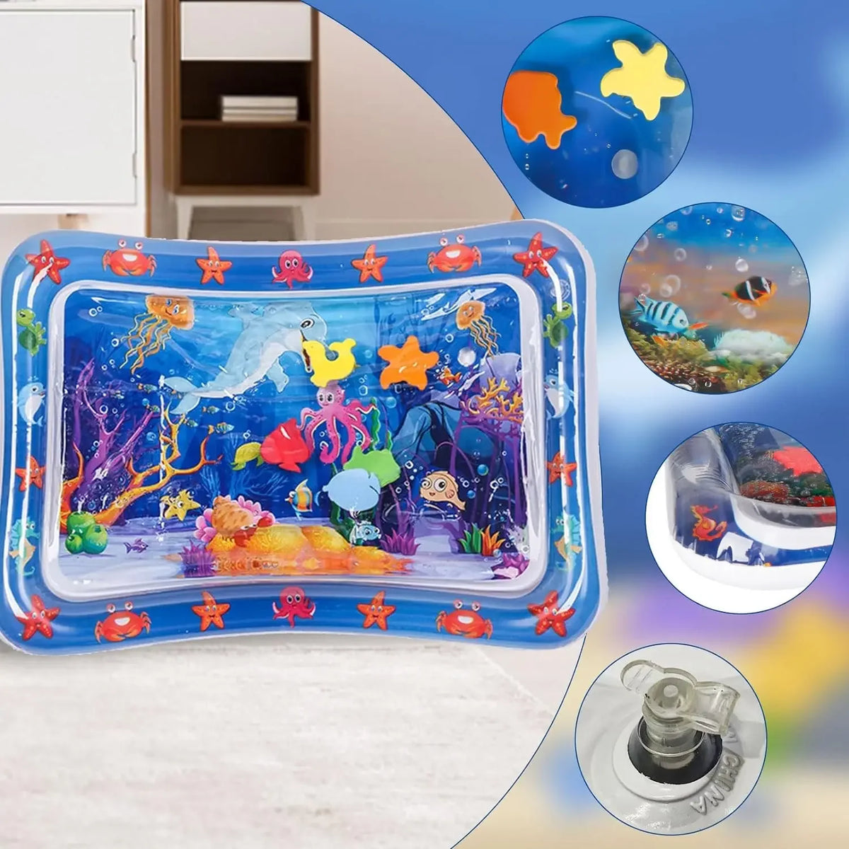Estera Sensorial de Agua para Perros y Gatos