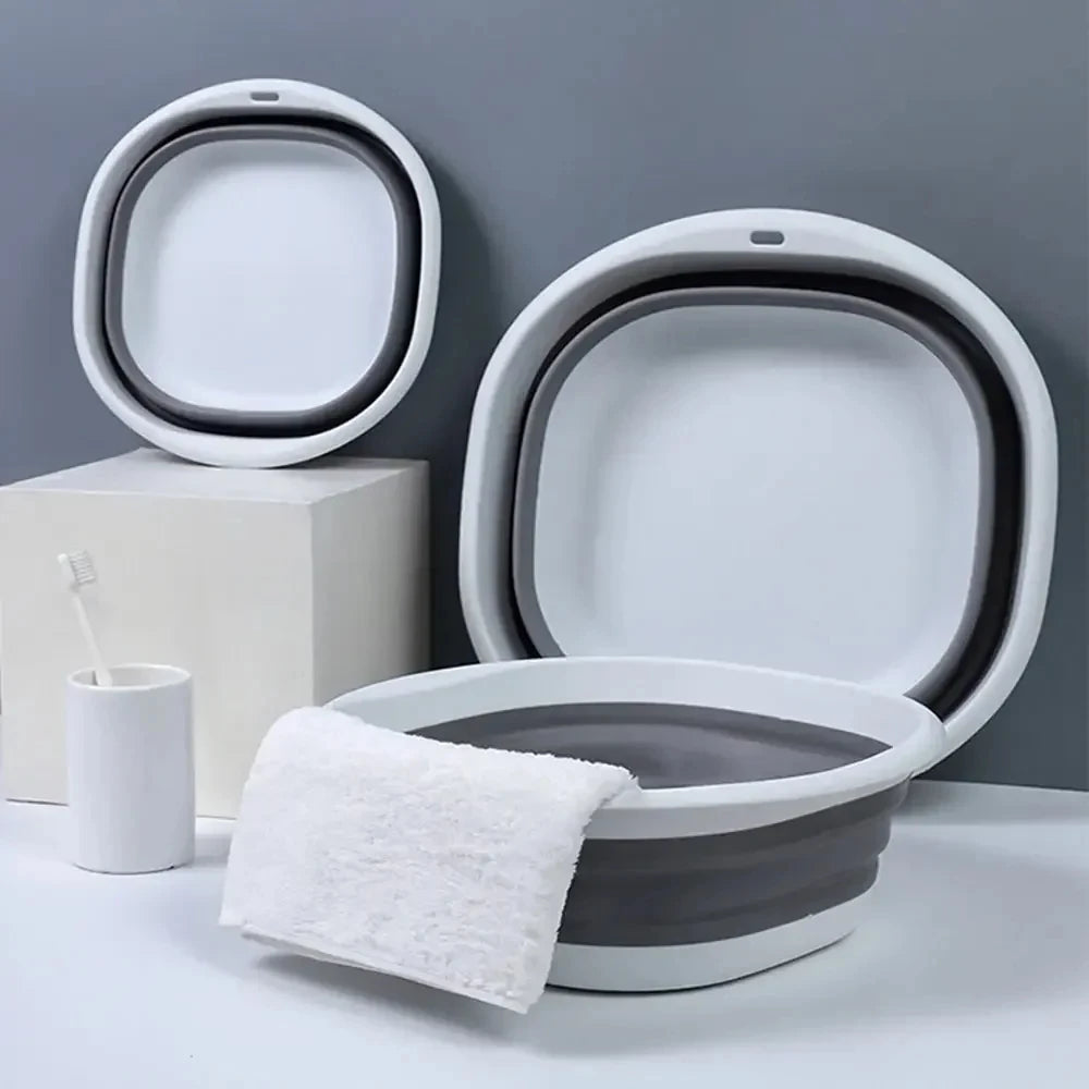 Barreño Plegable y Portátil para Hogar