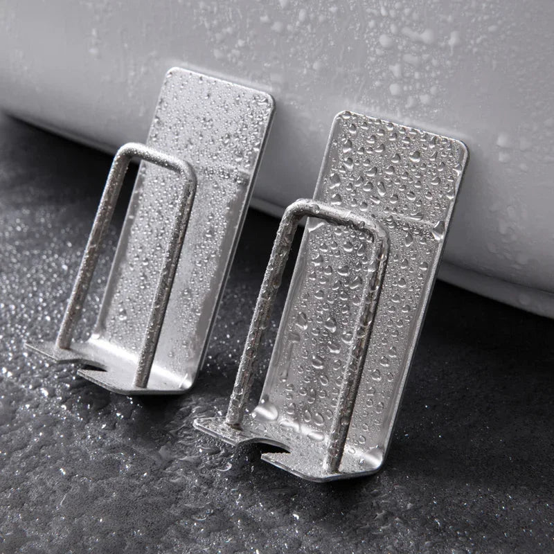 Soporte de Acero para Cepillo Dental sin Taladro
