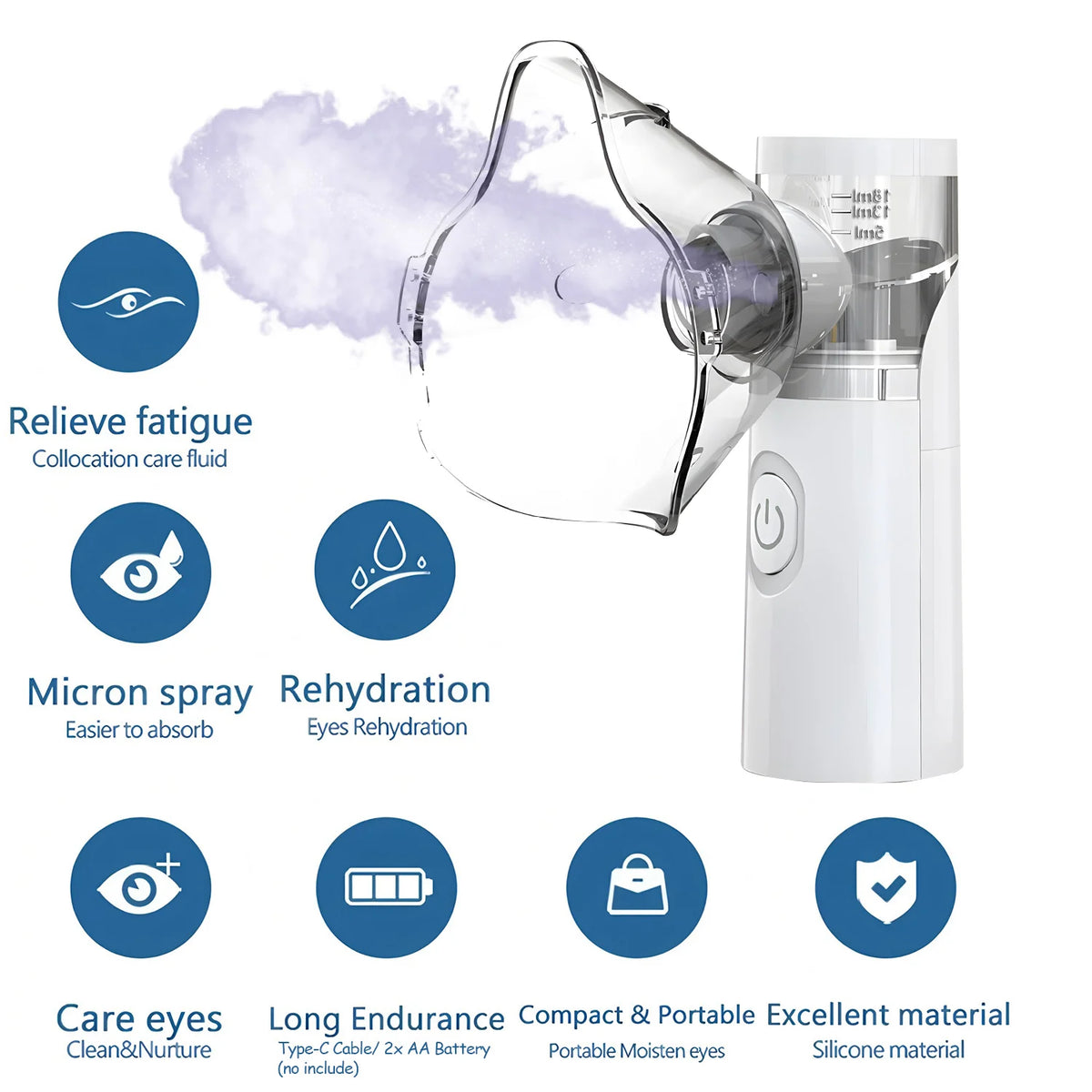 Nebulizador Facial Portátil Mini