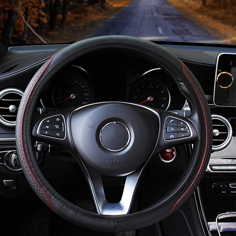 Funda Antideslizante para Volante de Coche de 37 a 39 cm