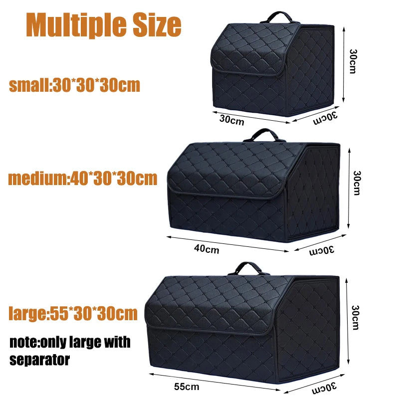 Organizador de Maletero Plegable de Gran Capacidad