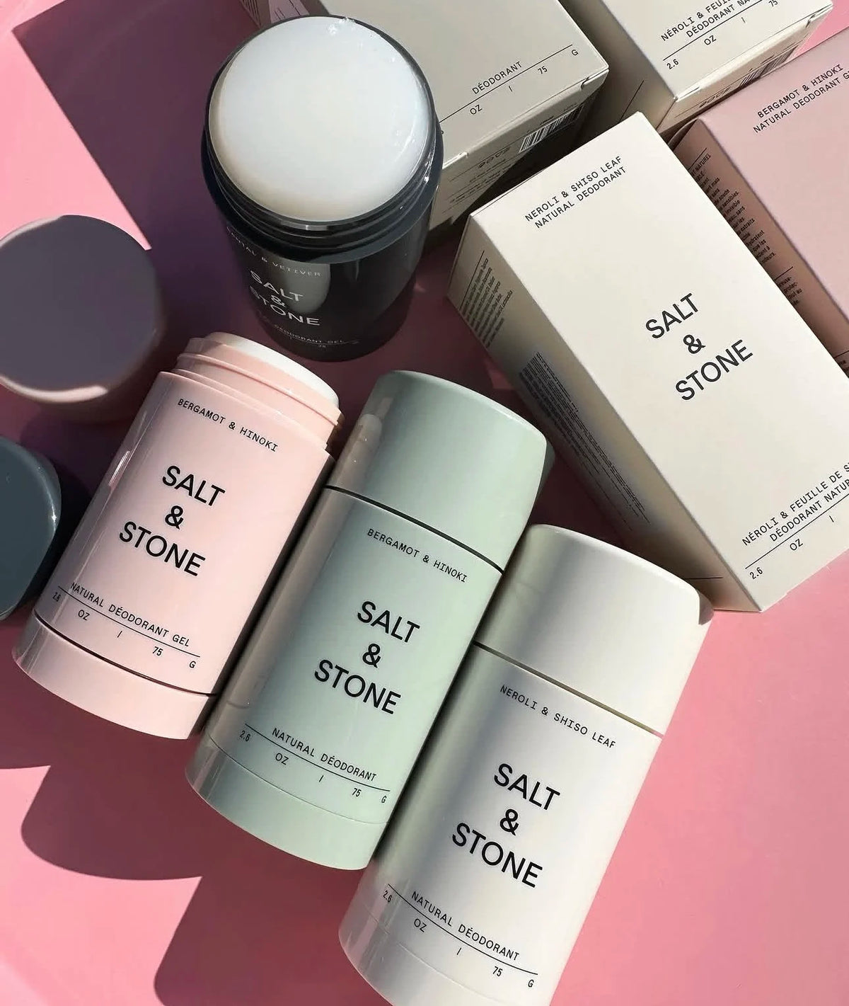 Desodorante Natural SALT&STONE Rosa Negra