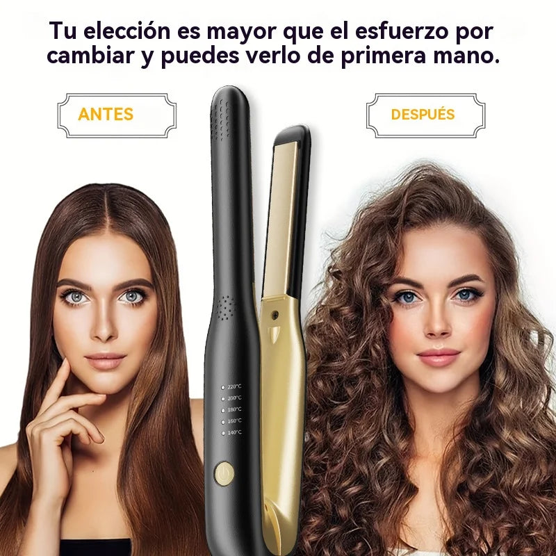 Mini Alisador y Rizador de Pelo 2 en 1