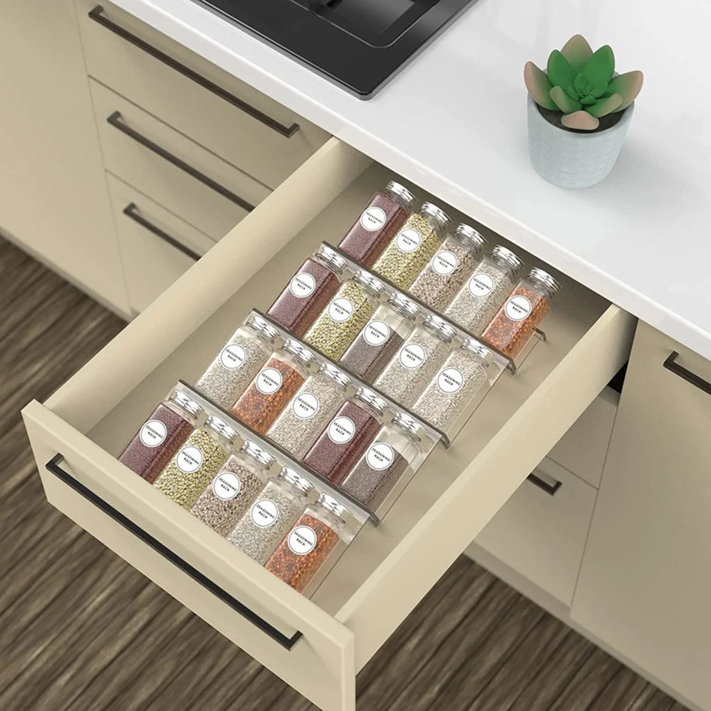 Organizador Ajustable para Tarros de Especias