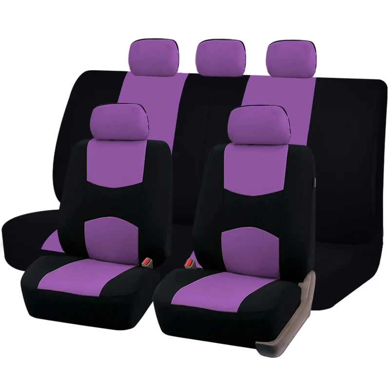 Fundas de Asiento Bicolor Universales para Coche
