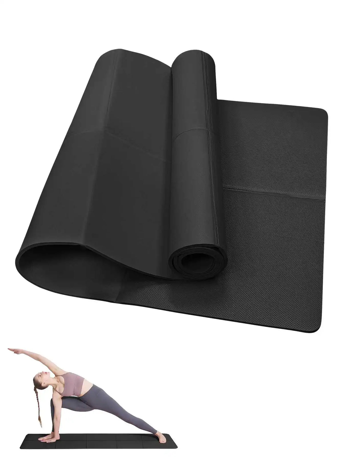 Esterilla de Yoga y Pilates 173 × 61 cm