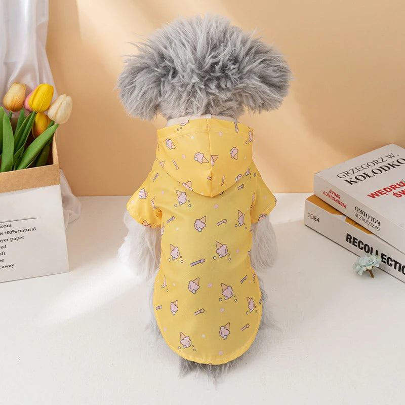 Impermeable para Perros Manga Corta