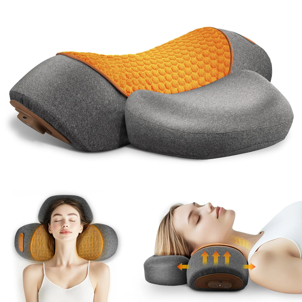 Masajeador Cervical Eléctrico con Calor y Vibración