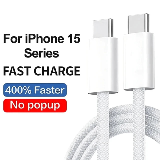 Cargador Rápido PD 35W USB Tipo C para iPhone