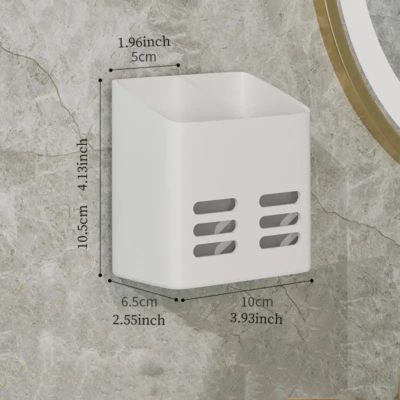 Estante de Pared para Cosméticos sin Taladro
