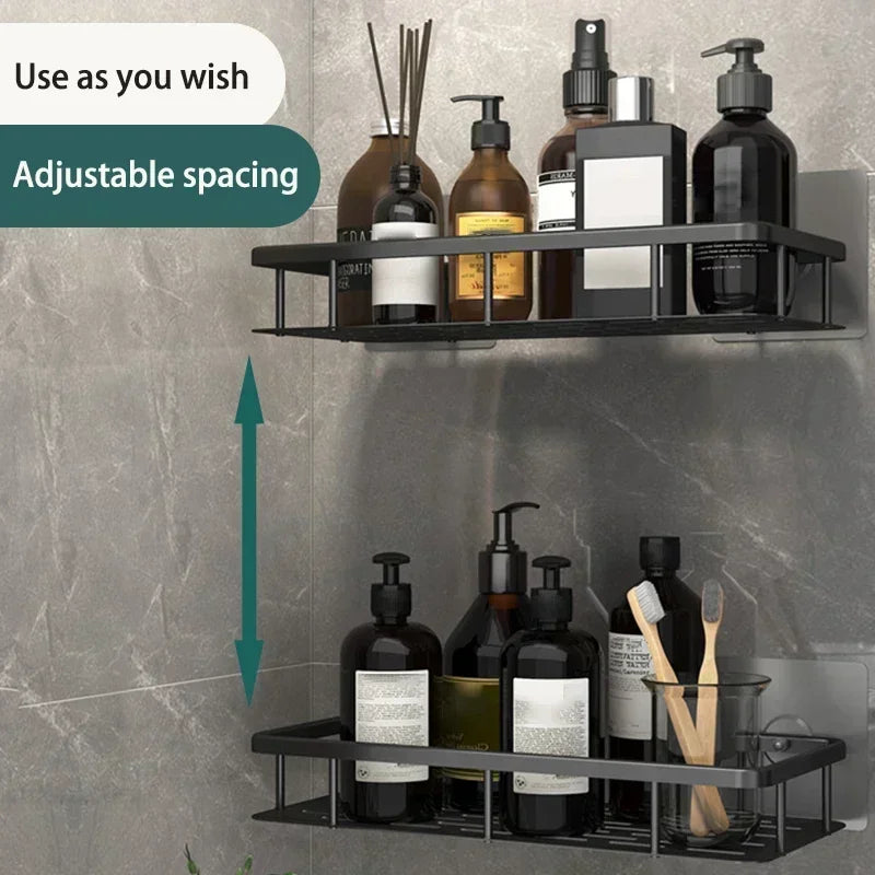 Estante de Aluminio para Ducha sin Taladro