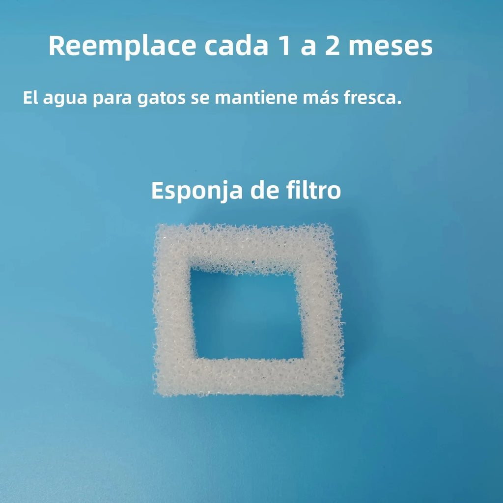 Bebedero Automático con Filtro para Mascotas