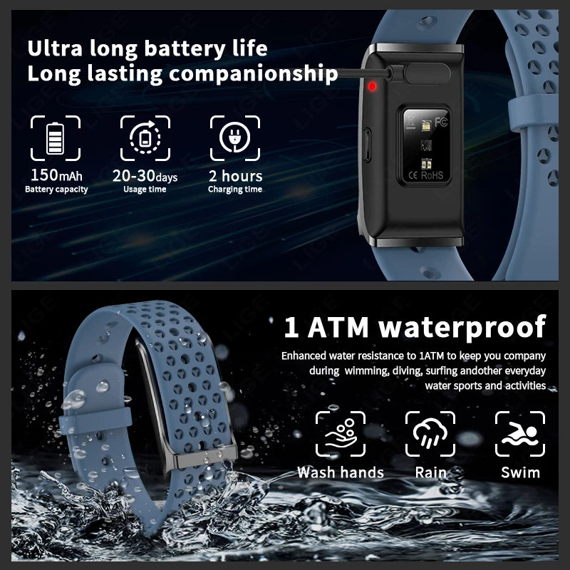 Pulsera Inteligente de Actividad y Fitness