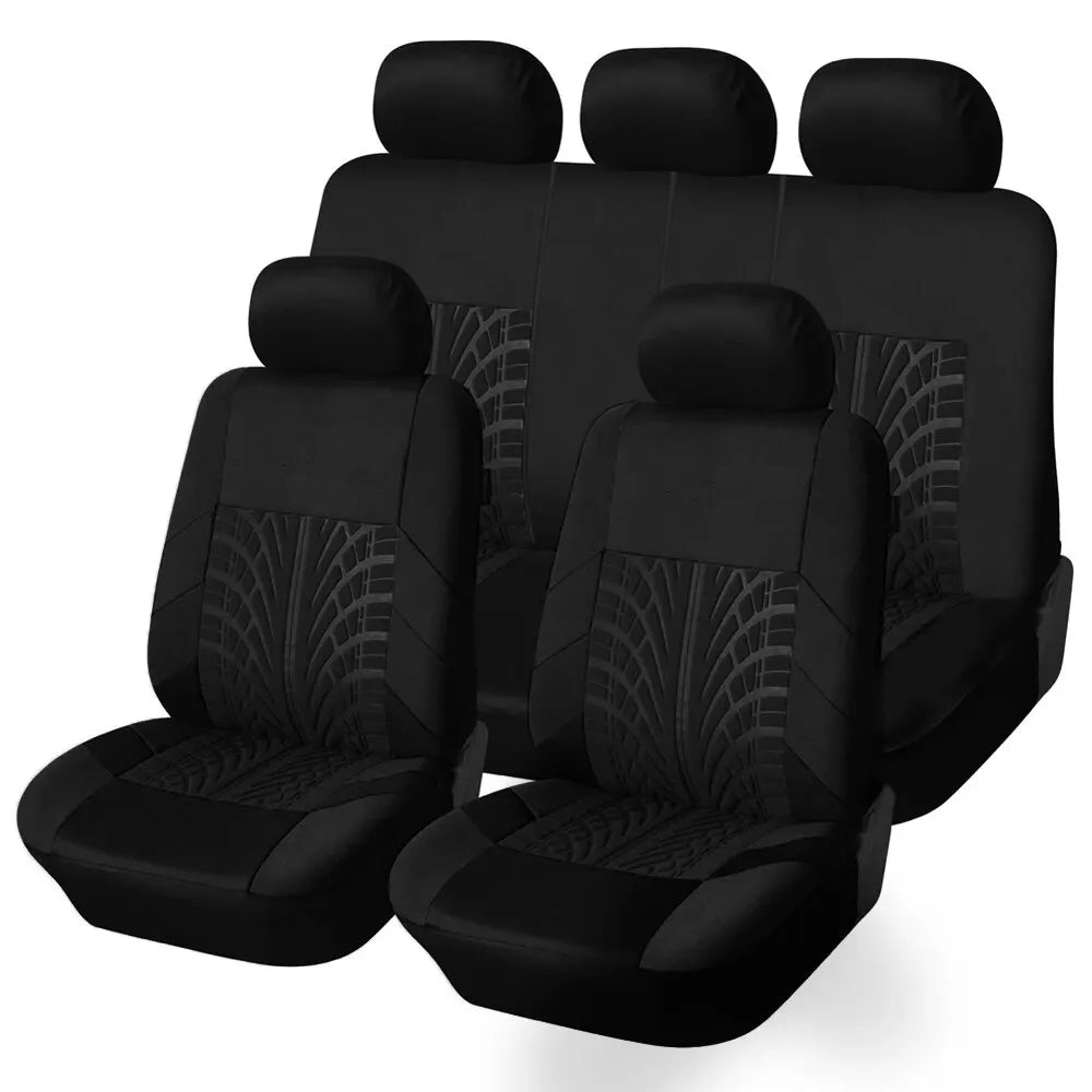 Juego de Fundas de Asiento para Coche (Delantero y Trasero)