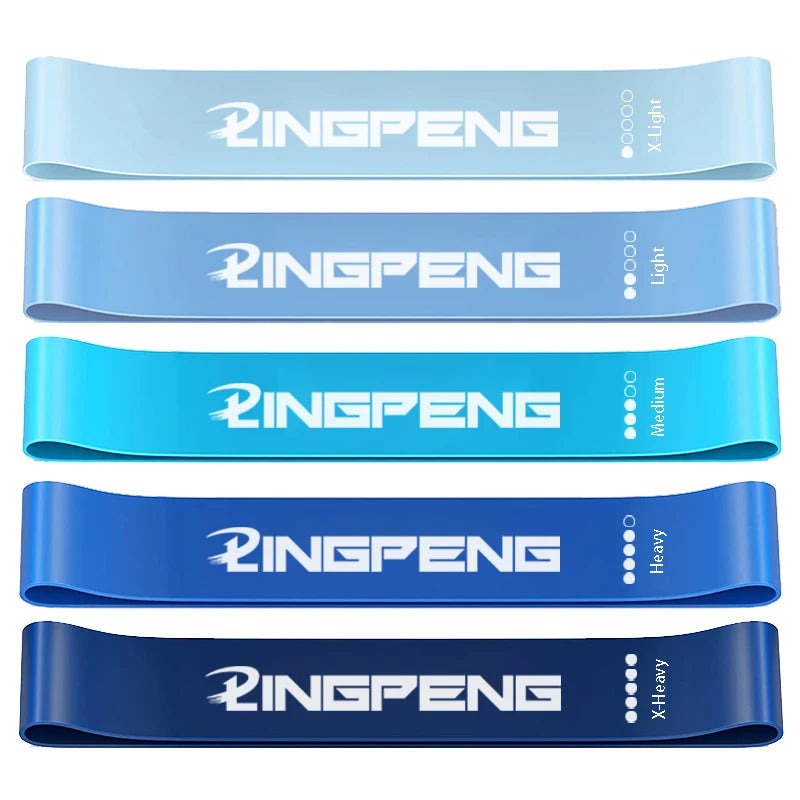 Set de 5 Bandas de Resistencia para Fitness
