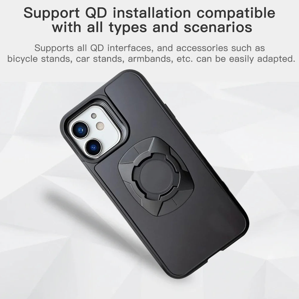 Funda para iPhone con Sistema de Anclaje para Bicicleta y Moto