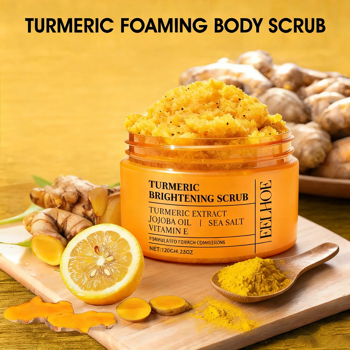 Exfoliante Corporal con Cúrcuma