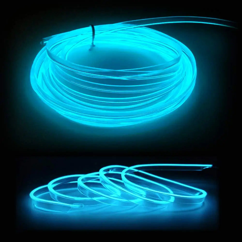Tira de Luces LED Neón para Interior de Coche (5M)