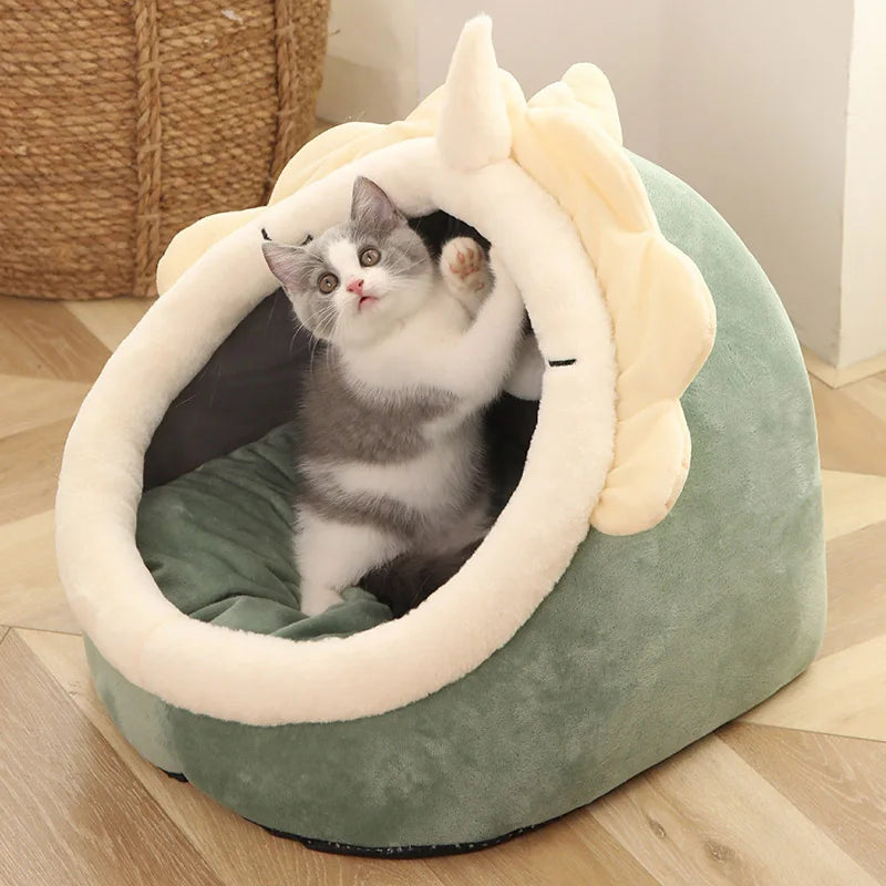 Cama Plegable y Lavable para Gatos y Perros Pequeños