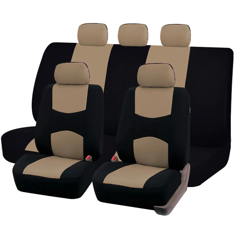 Fundas de Asiento Bicolor Universales para Coche