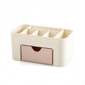 Organizador de Maquillaje con Cajón y 6 Compartimentos
