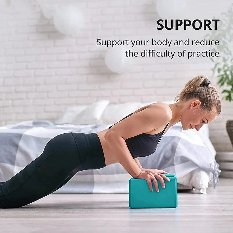 Bloque de Yoga de Espuma para Pilates y Estiramientos