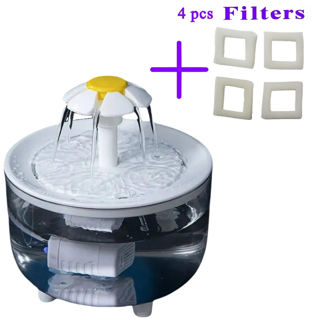 Bebedero Automático con Filtro para Mascotas