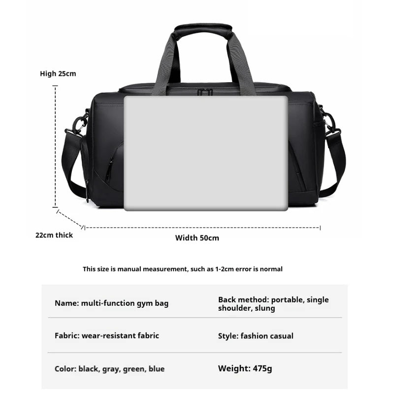 Bolsa de Gimnasio con Compartimento para Calzado