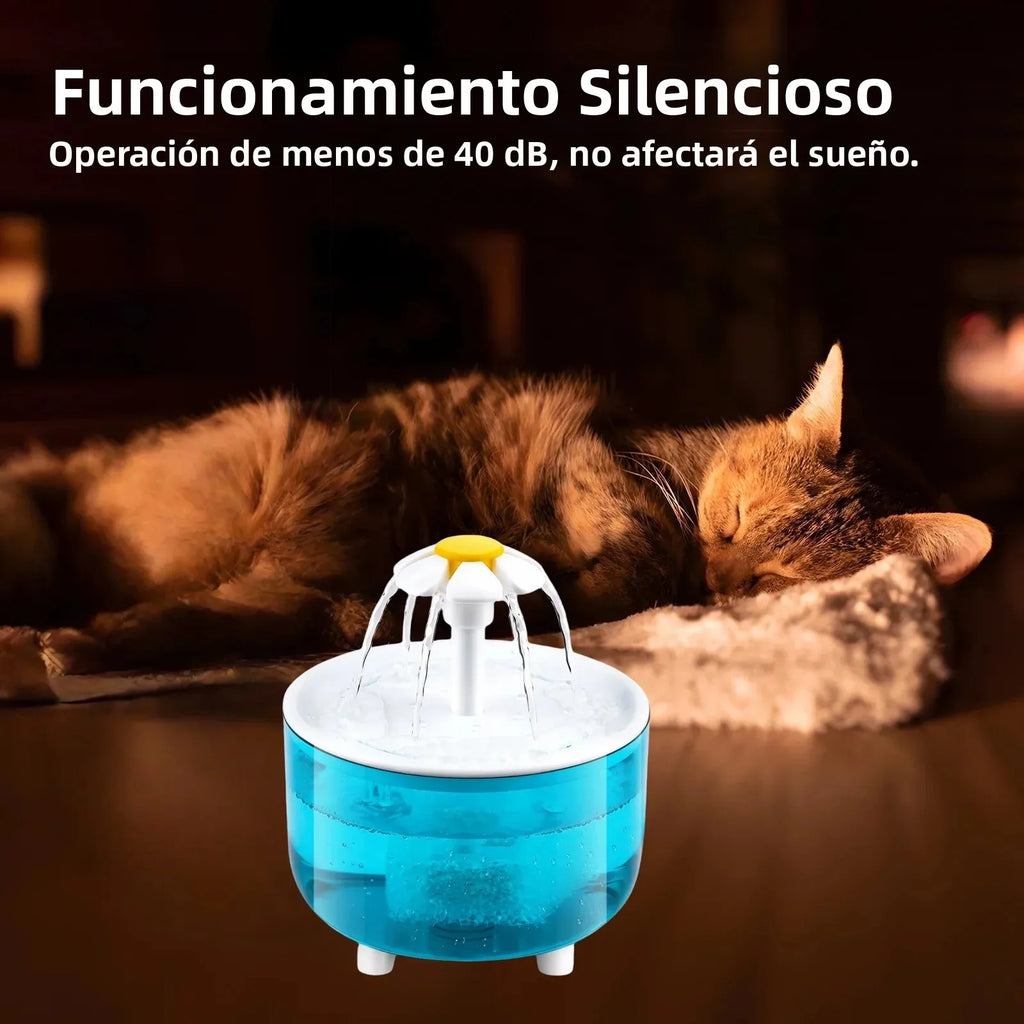 Bebedero Automático con Filtro para Mascotas