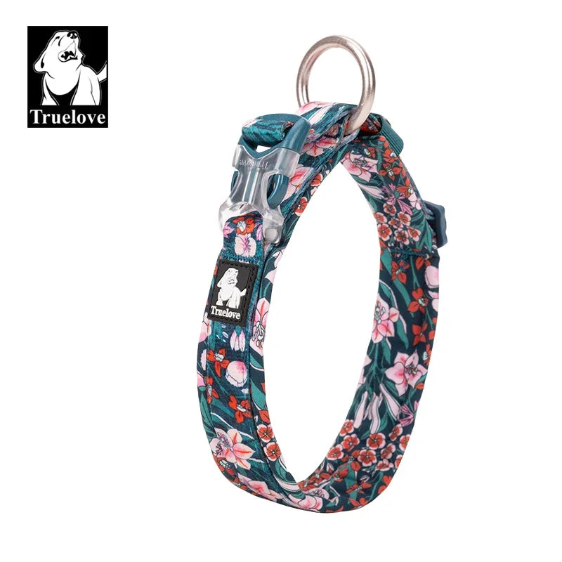 Collar Floral Acolchado Truelove TLC5273 para Perro