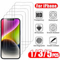 Cristal Templado HD para iPhone (1-5 Uds)