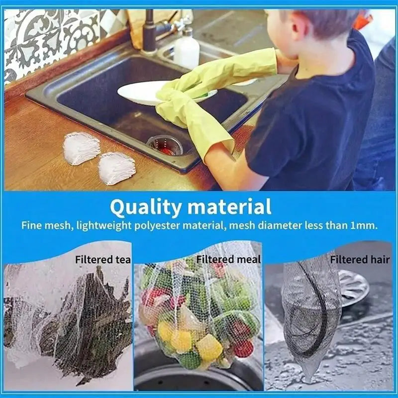 Filtros Desechables de Malla para Fregadero