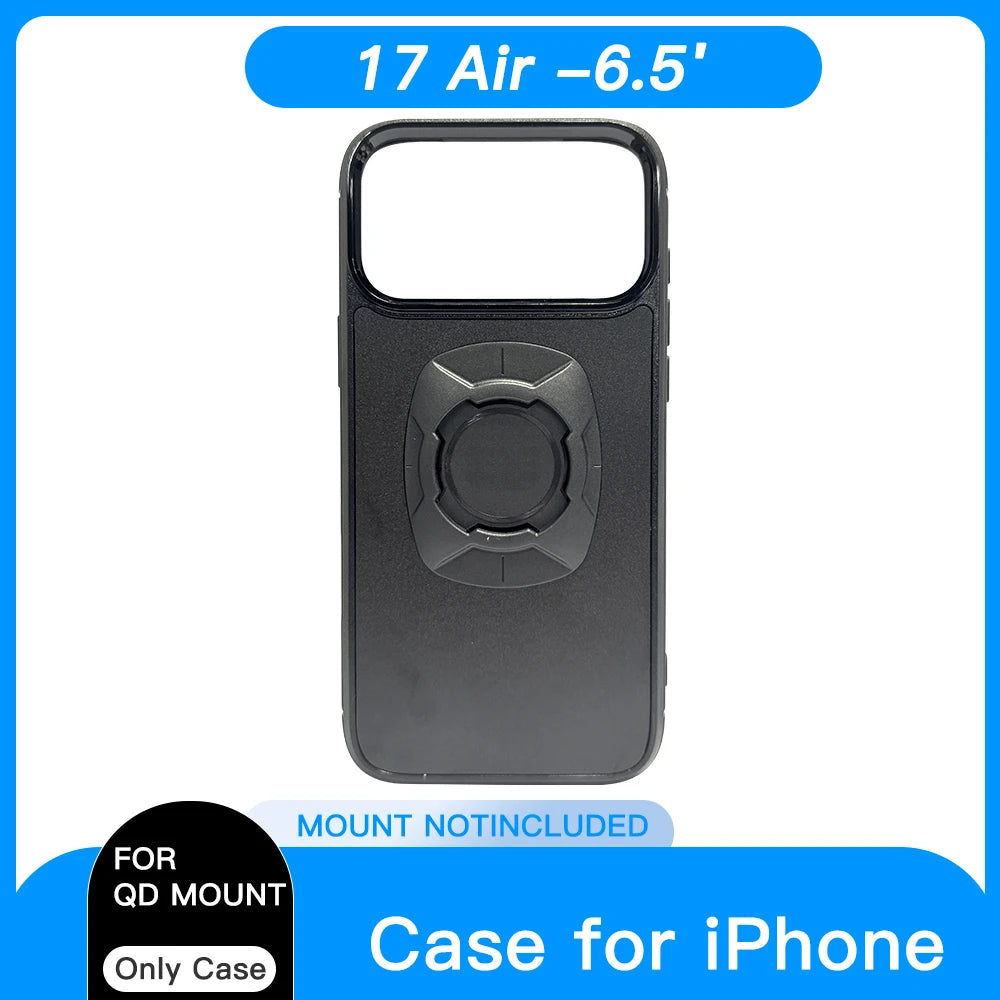 Funda para iPhone con Sistema de Anclaje para Bicicleta y Moto