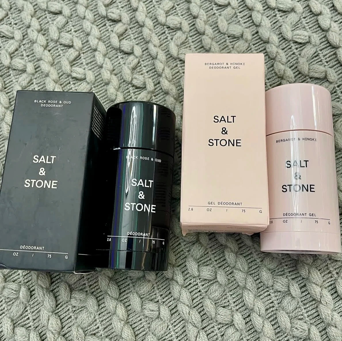 Desodorante Natural SALT&STONE Rosa Negra