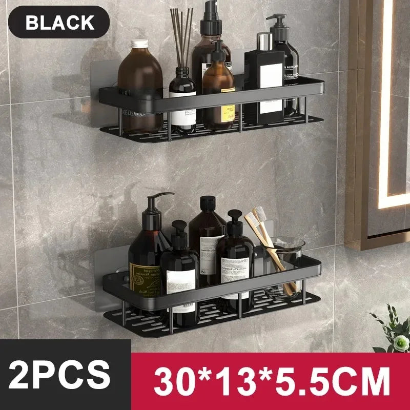 Estante de Aluminio para Ducha sin Taladro