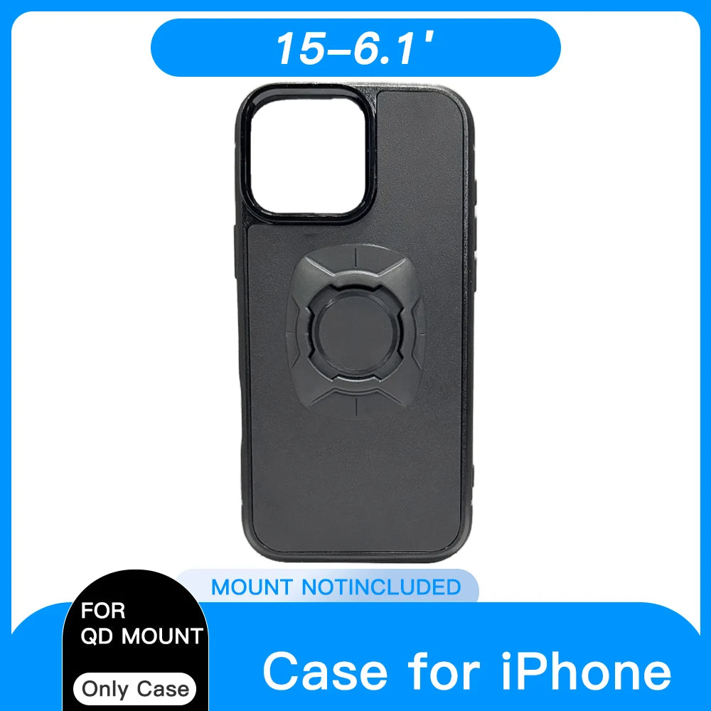 Funda para iPhone con Sistema de Anclaje para Bicicleta y Moto