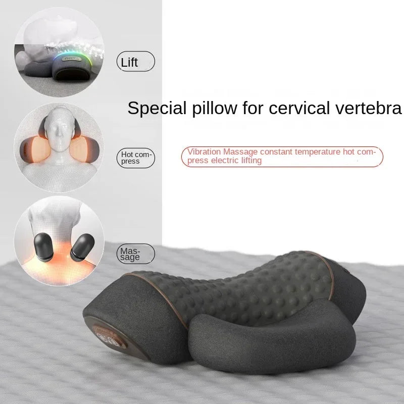Masajeador Cervical Eléctrico con Calor y Vibración