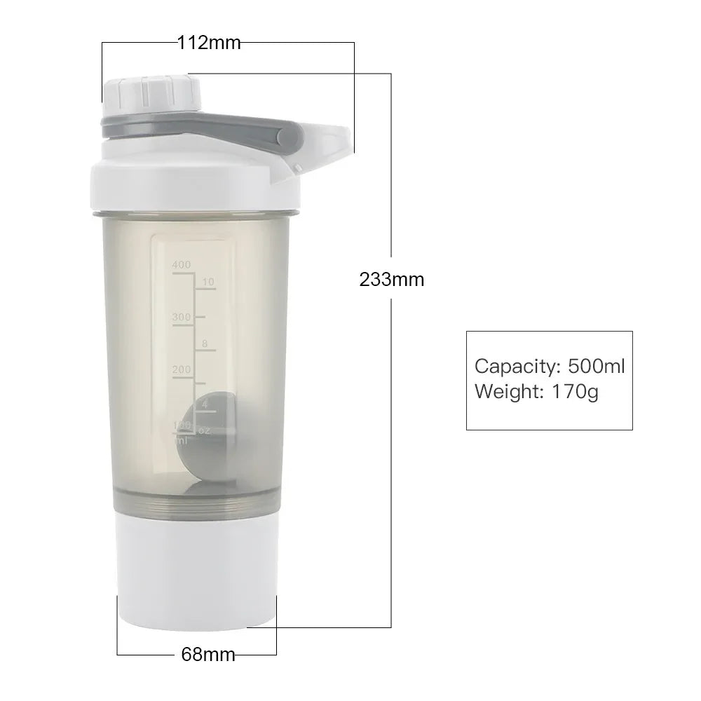 Botella Coctelera 400 ml para Batidos