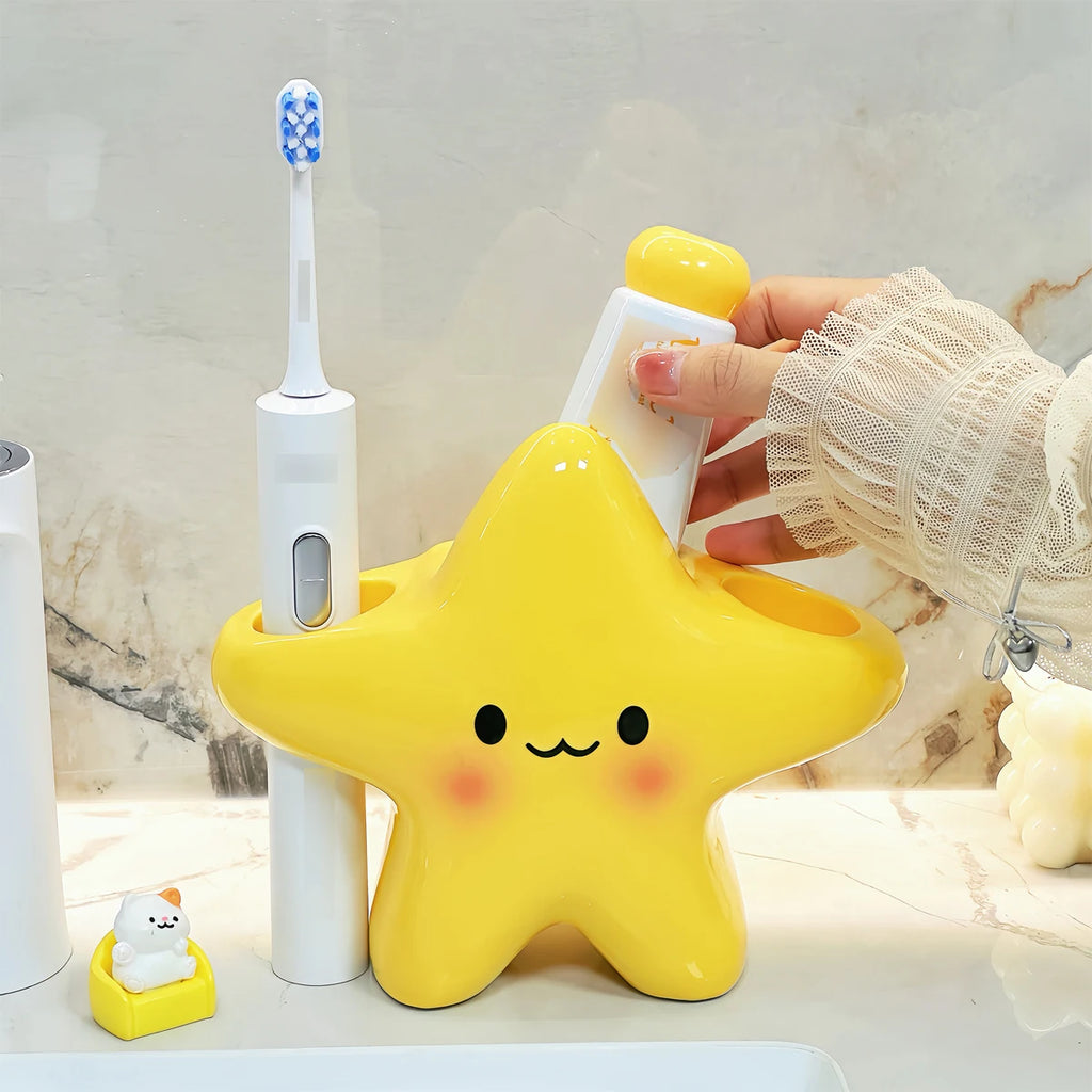 Soporte Infantil en Forma de Estrella para Cepillo Dental