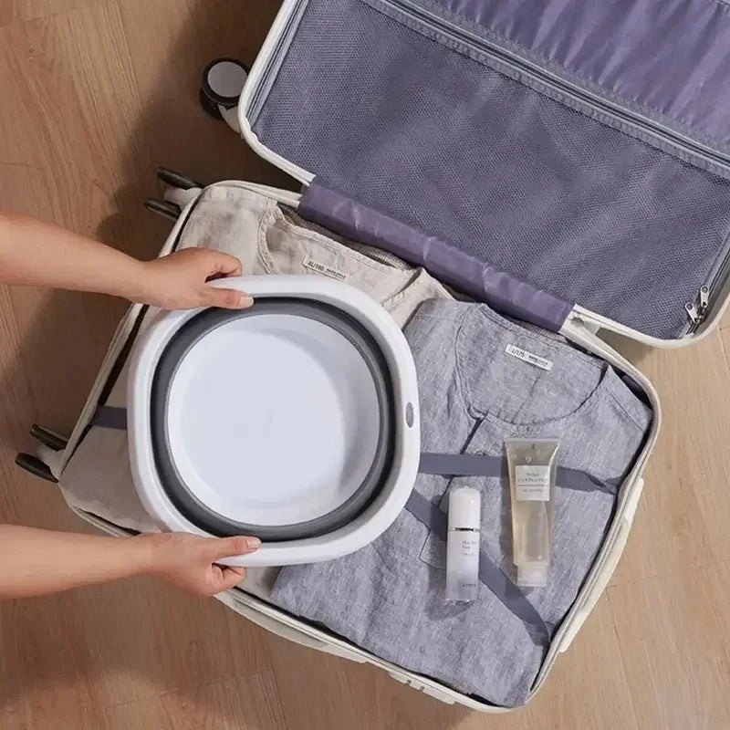 Barreño Plegable y Portátil para Hogar
