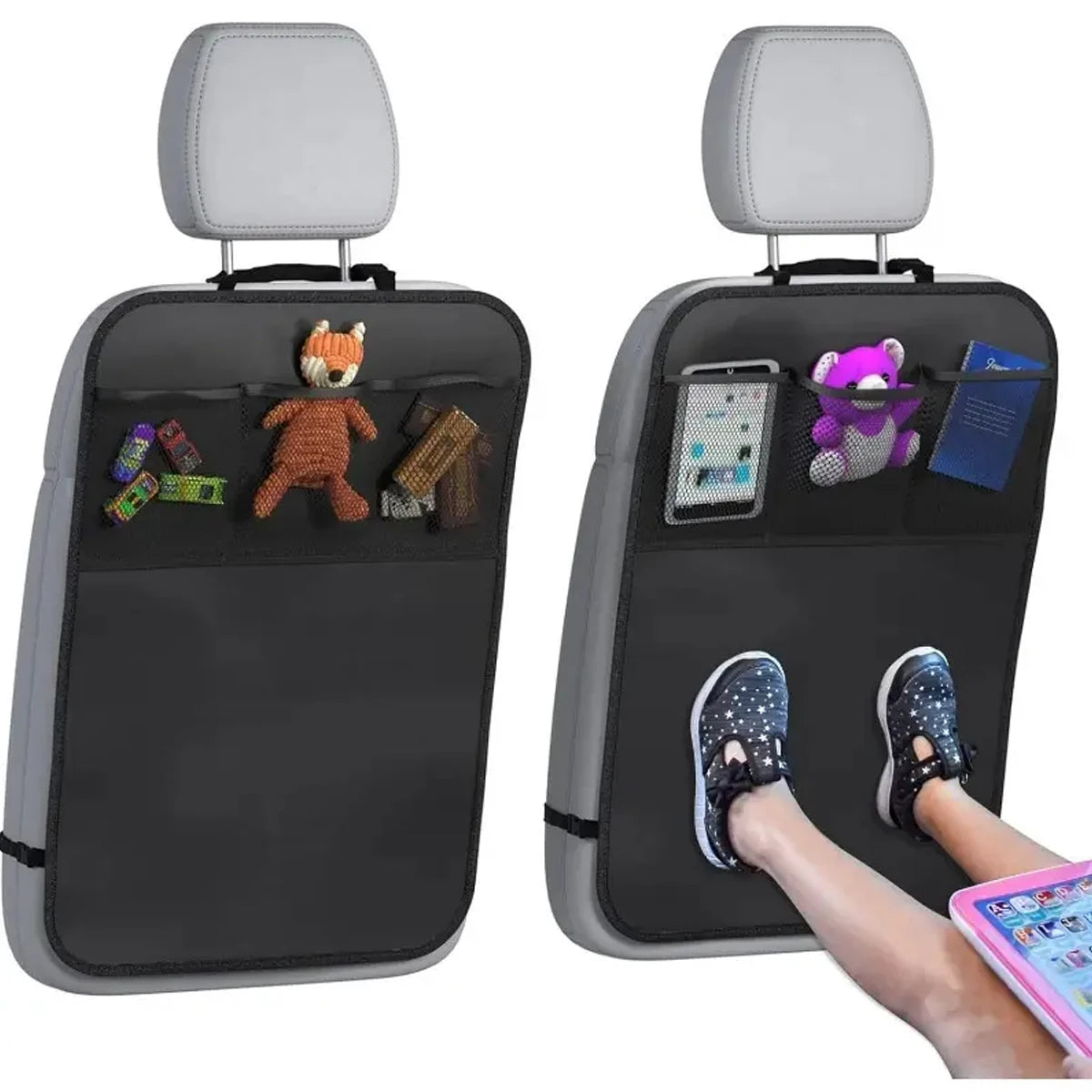 Funda de Asiento Trasero con Bolsillos Impermeable