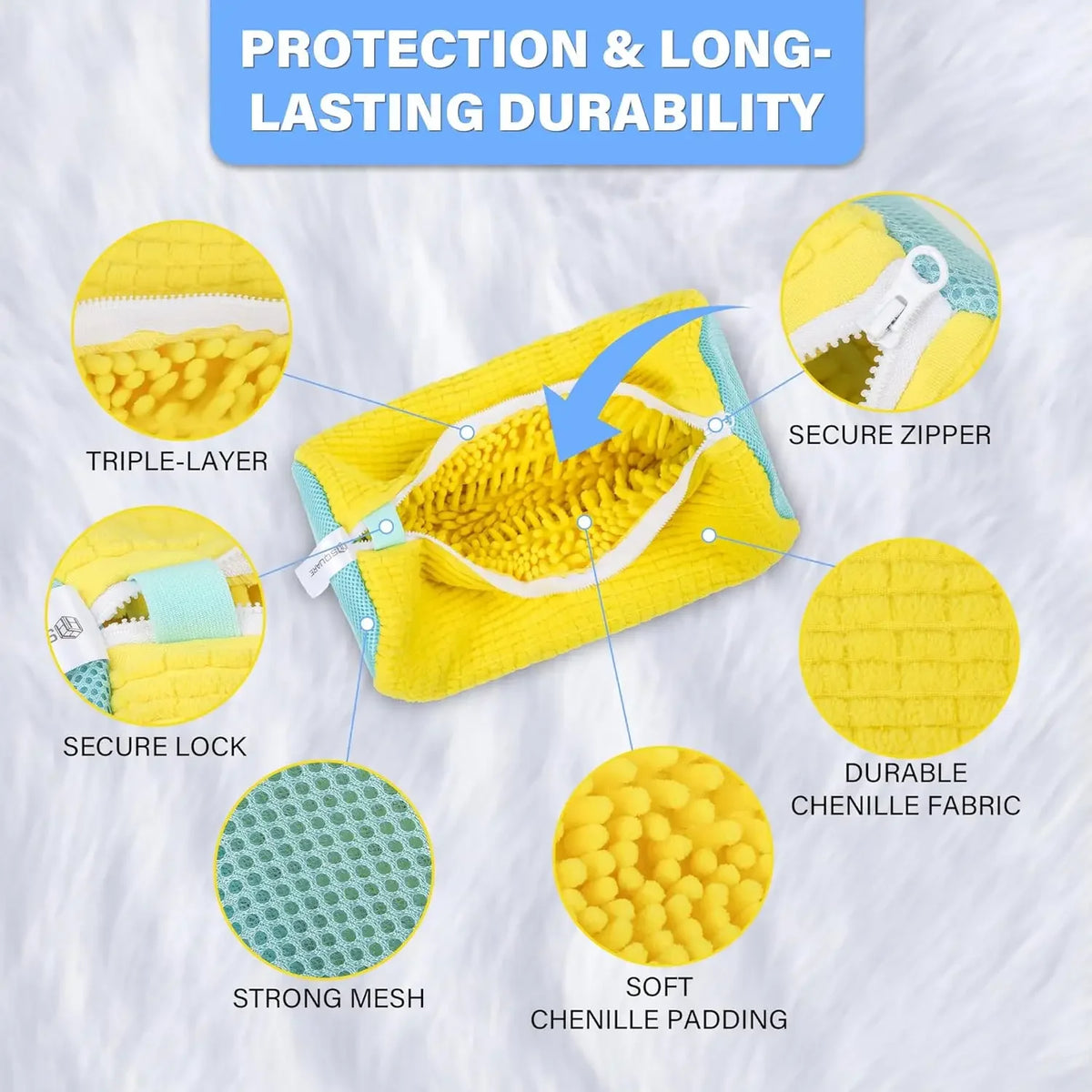 Bolsa Protectora para Lavar Zapatillas en Lavadora