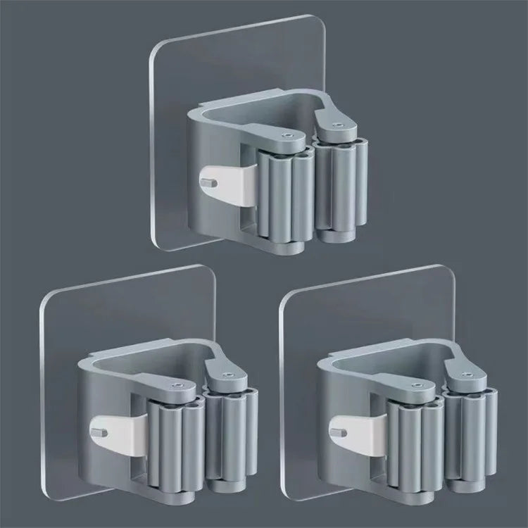 Soportes Adhesivos para Escobas y Fregonas