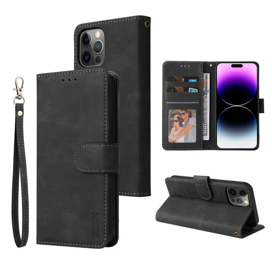 Funda Tipo Cartera ZZXX para iPhone