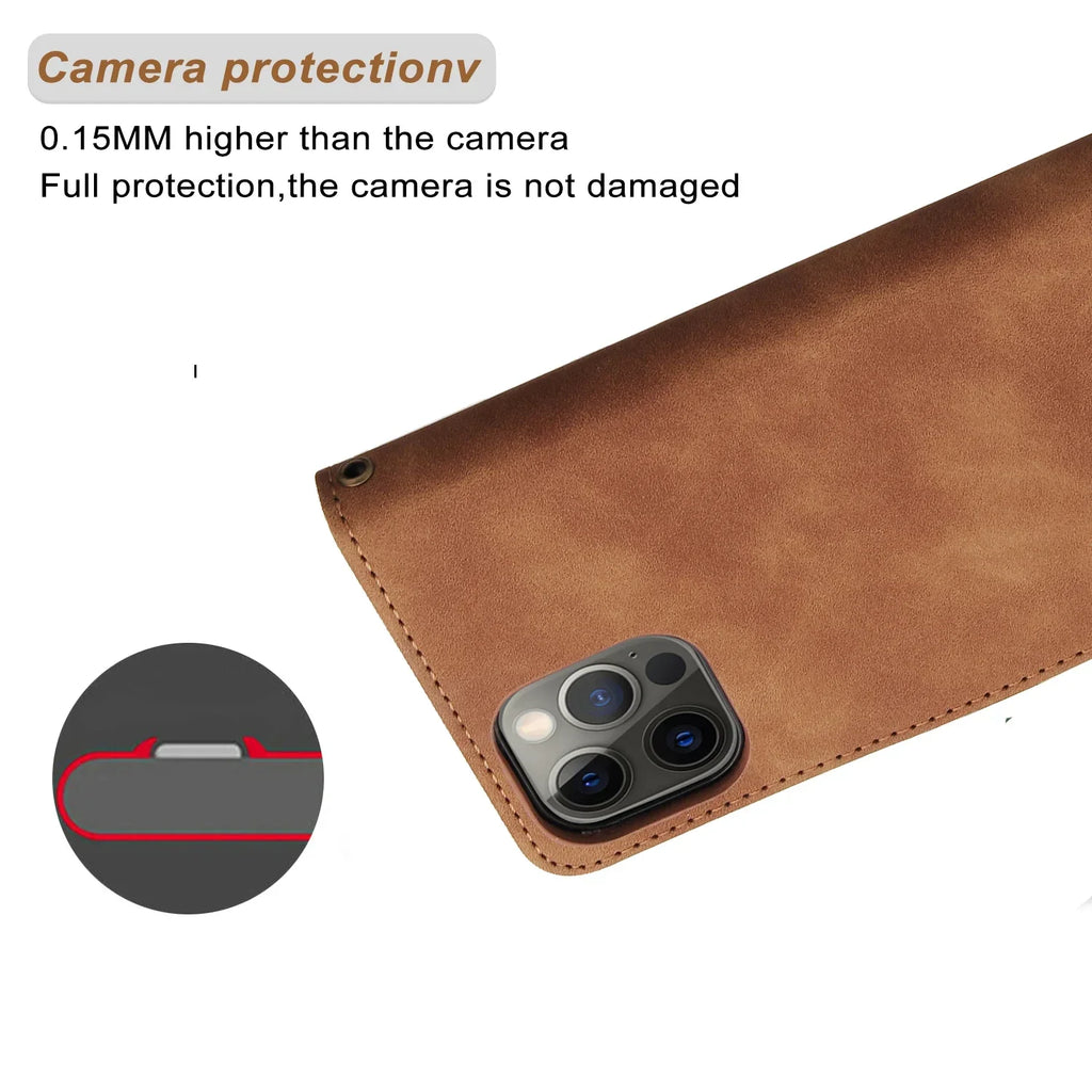 Funda Tipo Cartera ZZXX para iPhone